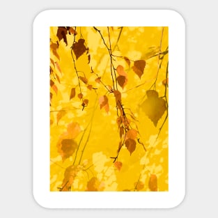 Autumn leaves Sticker